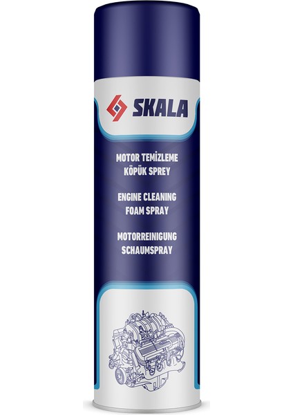 Motor Temizleme Köpük Sprey 500 ml