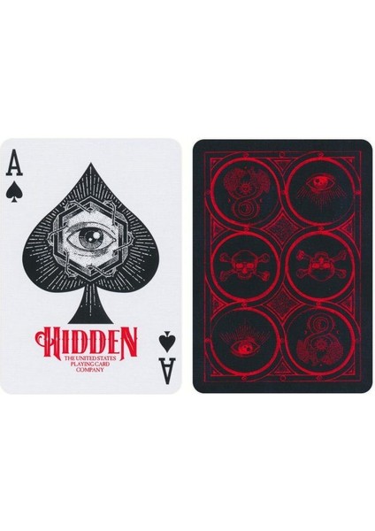 Hidden Iskambil Poker Oyun Kartları