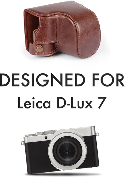 Leica D-Lux 7, D-Lux, Typ 109 Gerçek Deri Kamera Çantası