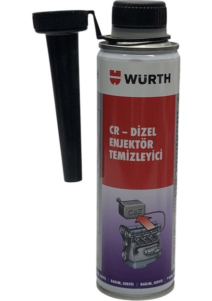 Cr - Dizel Yakıt Sistemi ve Enjektör Temizleyici Performans Arttırıcı 300 ml