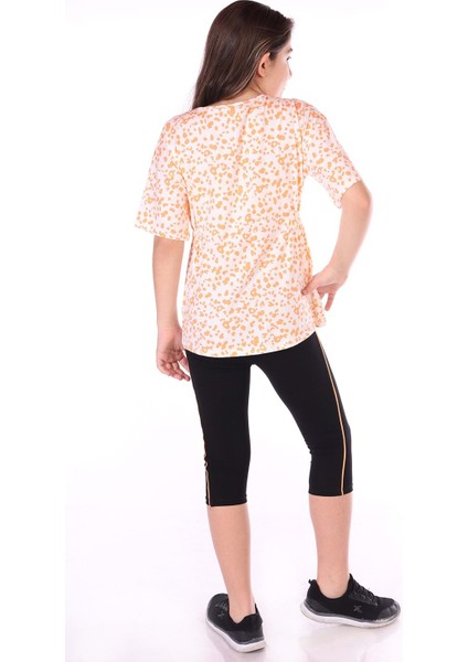 Toontoy Kız Çocuk Happiness Baskılı Kaprili Takım fiyatları