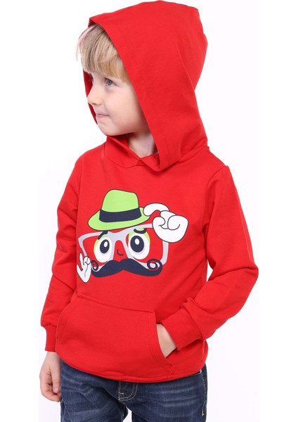 Toontoy Erkek Çocuk Köpek Baskılı Sweatshirt
