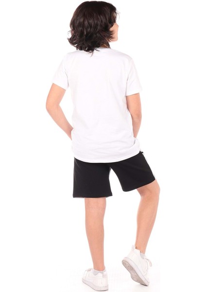 Toontoy Erkek Çocuk Önü Yazı Baskılı Şortlu Takım fiyatları