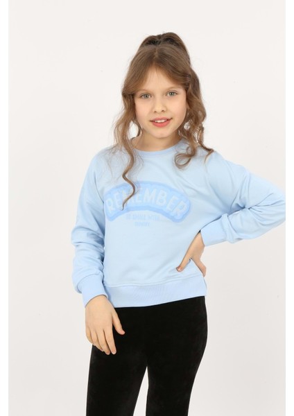 Toontoy Kız Çocuk Remember Baskılı Sweatshirt modelleri