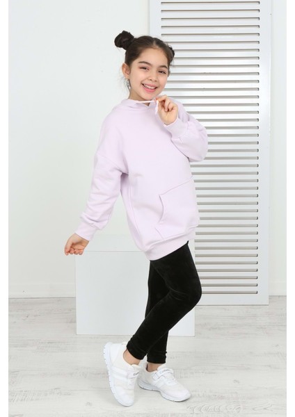 Toontoy Kız Çocuk Kanguru Cepli Sweatshirt fiyatları