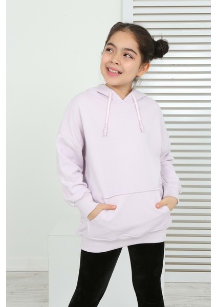 Toontoy Kız Çocuk Kanguru Cepli Sweatshirt modelleri