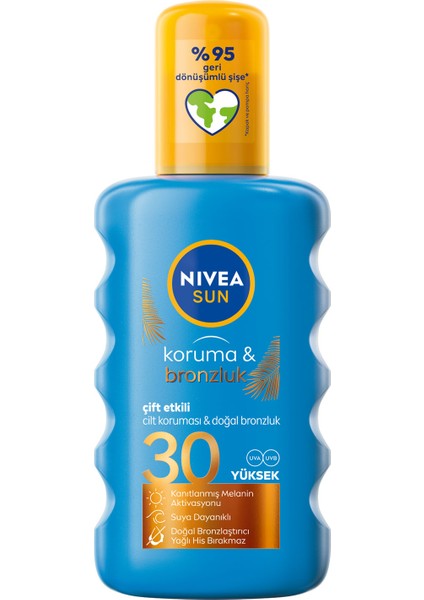 Sun Koruma&Bronzluk Bronzluk Arttirici Güneş Spreyi Gkf 30 200 Ml