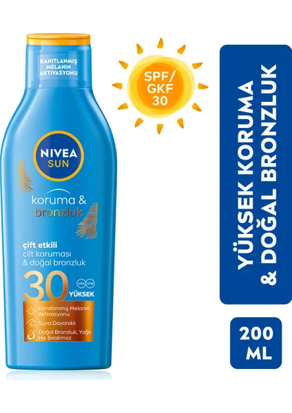 Sun Koruma&Bronzluk Bronzluk Arttirici Güneş Losyonu Gkf 30 200 Ml