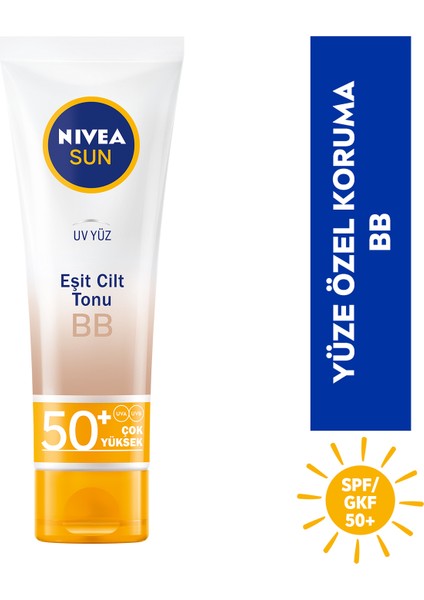 Nıvea Sun Bb Uv Yüz Kremi Spf50 50ml