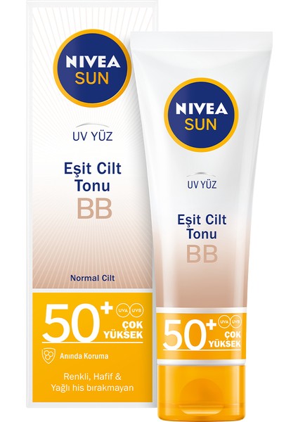 Nıvea Sun Bb Uv Yüz Kremi Spf50 50ml