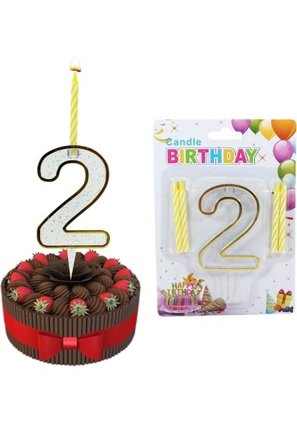 2 Rakam Şeffaf Mumluk ve 4 adet MuM modelleri