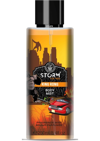 Men King Kong Vücut Spreyi 250 ml