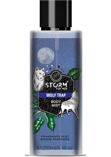 Men Wolf Trap Vücut Spreyi 250 ml