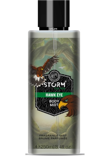 Men Hawk Eye Vücut Spreyi 250 ml