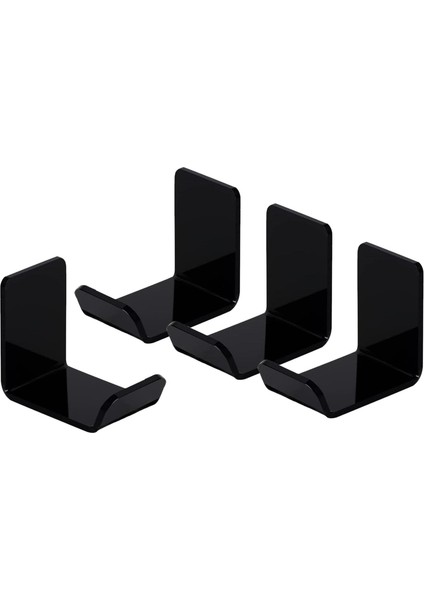 4 Adet Kulaklık Standı Kelepçe Kanca Duvar Montaj Uzay Tasarrufu Dj Evrensel Gamer Siyah (Yurt Dışından) fiyatları