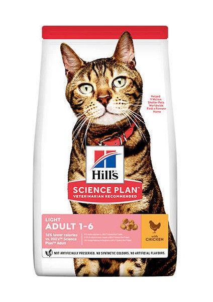 Science Plan Light Tavuklu Yetişkin Kedi Maması 3 kg