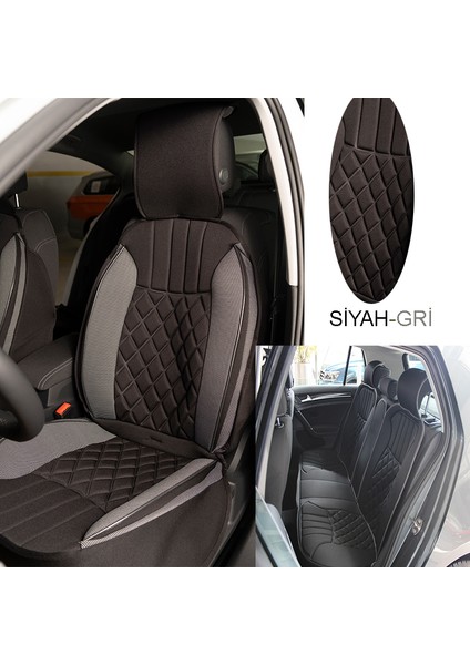Elegance 5'li Set Minder Siyah-Gri / KLMNY542