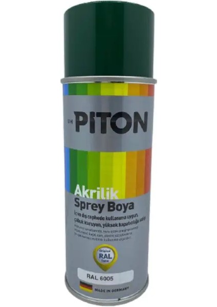 Akrilik Sprey Boya Yosun Yeşili 400 ml