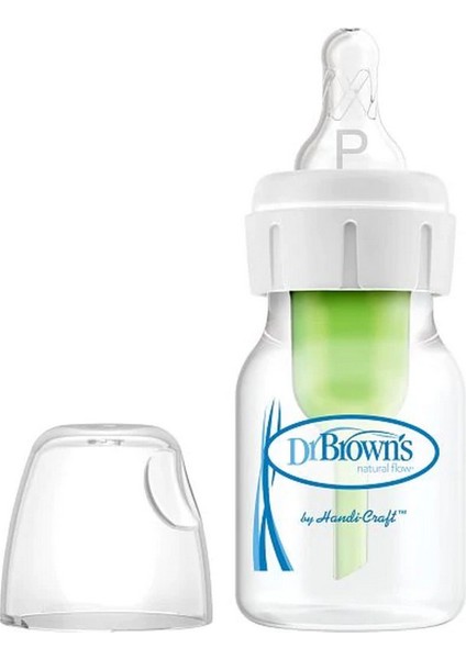 Dr. Brown's Prematüre Options Mini Dar Ağız PP Biberon 60 Ml