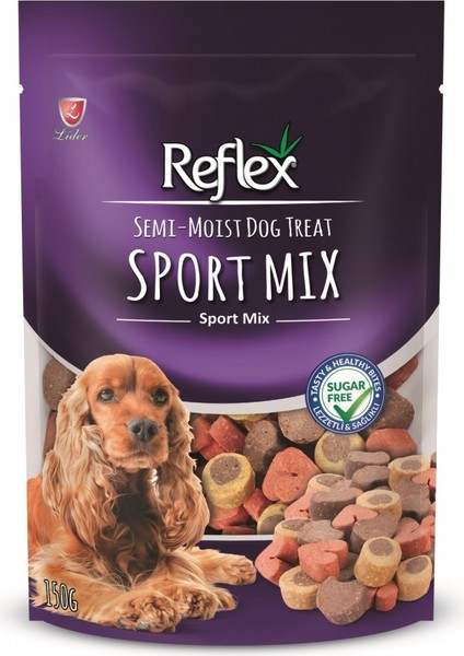 Semi-Moist Sport Mix Köpek Ödülü 150 gr x 3 Adet