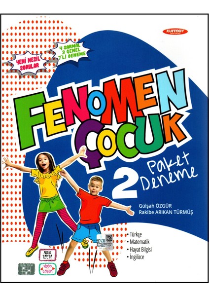 Fenomen 2. Sınıf Matematik+Türkçe+Hayat Bilgisi+Tüm Dersler Deneme Seti 5 Kitap