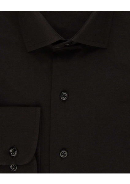 Slim Fit Açık Mavi Erkek Düz Gömlek