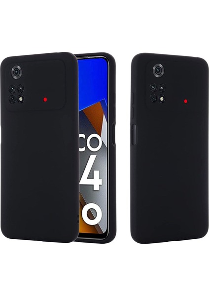Xiaomi Poco X4 Pro 5g Uyumlu Kılıf Kamera Lens Korumalı Içi Kadife Silikon Liquid