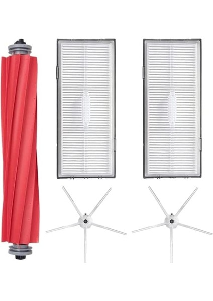 Basic I S7 Sonic S7 Maxv Uyumlu Beyaz Yan Fırçalı Set