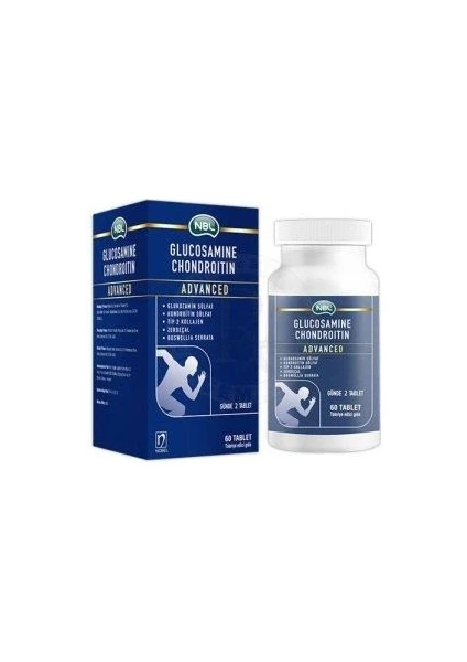 Glucosamıne Chondroıtın Advanced 60 Tablet 8699540025738