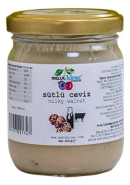 Sütlü Ceviz Kreması 220 gr