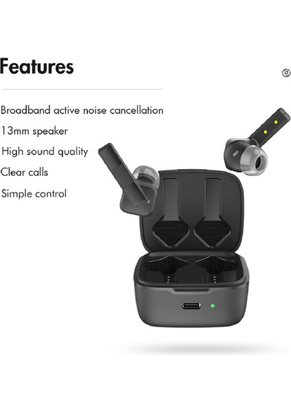 LA-003B Bt5.1 Kulakiçi Mikrofonlu Gerçek Kablosuz Stereo (Yurt Dışından)