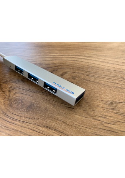 Macbook Uyumlu Type-C To USB 4 Port Hub USB 3.0 - Çevirici Adaptör Metal USB Hub fiyatları
