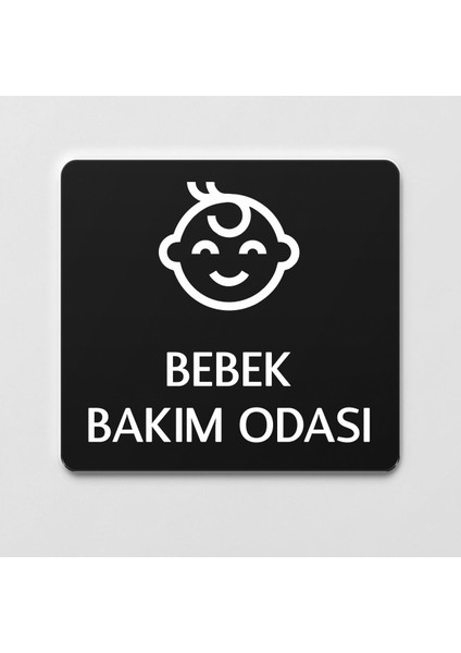 Bebek Bakım Odası Levhası Ofis Yönlendirme Kapı Isimlik Tabela