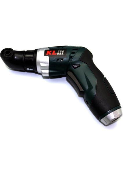 KL Pro  KLNM3413 3.6VOLT /1,3AH Li-Ion Şarjlı Tornavida + Köşe Adaptörü + Barbekü Aparatı