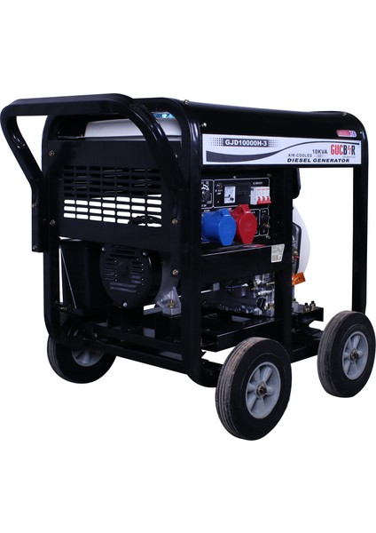 GJD10000H-3 10 Kva Portatif Dizel Jeneratör (Marşlı+Trifaze)