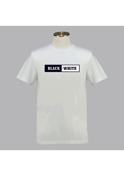 Black Baskılı Tişört