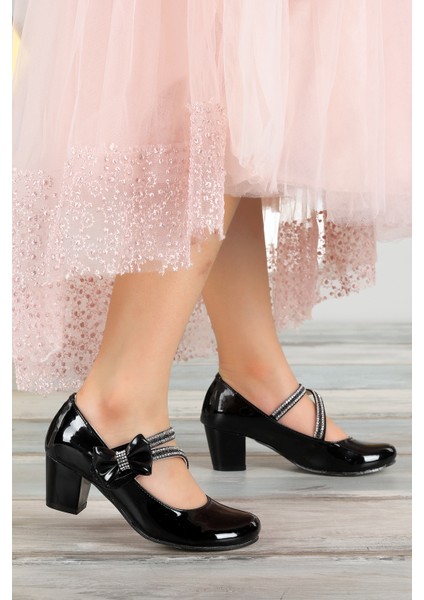 Kiko 750 Rugan Günlük Kız Çocuk 4 cm Topuk Babet Ayakkabı fiyatları