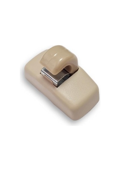 VW Amarok 2010-2022 Güneşlik Tutucu Klipsi Kanca Bej Krem 3B0857561B