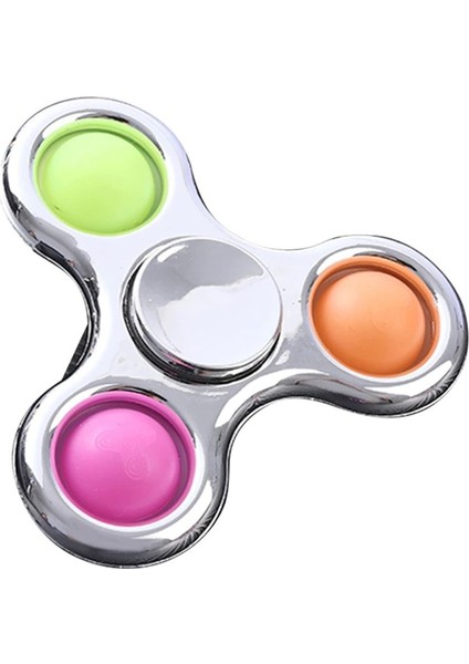 Stres Çarkı Pop It Push Bubble Fidget Özel Popit Oyuncak 1 Adet