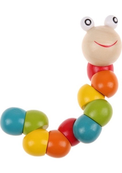 Sevimli Tırtıl Bebek Aktivite Oyuncağı Tırtılım Ahşap Oyuncak modelleri