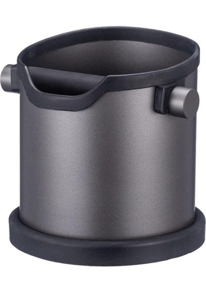 Espresso Kahve Knock Box Atık Kovası Çıkarılabilir Taban Çıkarılabilir Barista Siyahı (Yurt Dışından)