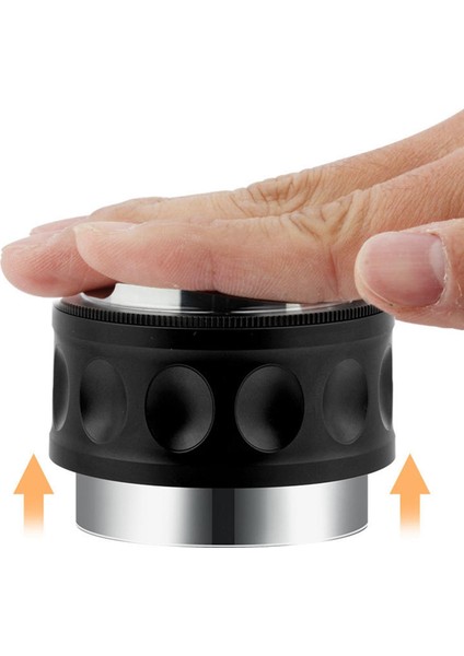 Kahve Distribütörü Tercaberi 51/53/58mm Çift Kafa Başvuru Dağıtımında Basın 51mm Siyah (Yurt Dışından)