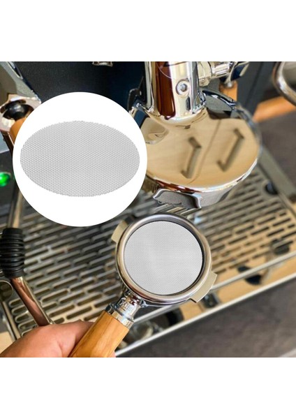 Kahve Filtresi Ekran Filtresi Örgü Yedek 58.5mm 1mm Kalın İçin Isıya Dayanıklı Pak Ekranı (Yurt Dışından)