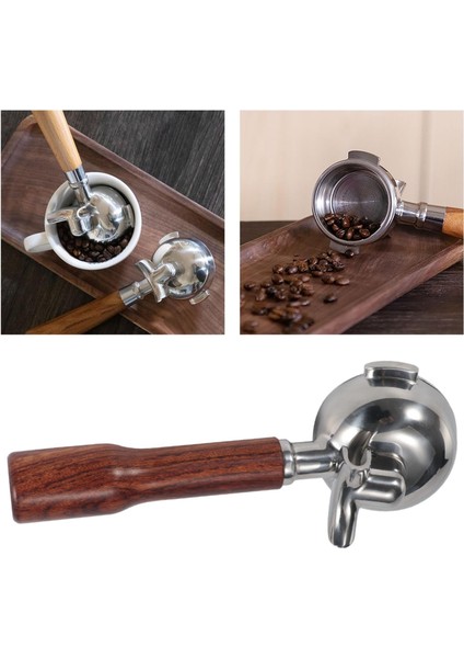 1 Adet 58mm Kahve Dipsiz Portafilter Barista Aksesuarları İçin Bir Filtre F (Yurt Dışından)