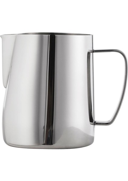 Paslanmaz Çelik Süt Çoban Sürahi Sürahi İçin Latte Kahve Köpürme 600ML Yeni Gümüş (Yurt Dışından)