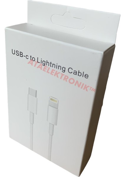 1 Metre 2.4 Amper Lightning To Type-C Şarj Kablo Hızlı Iphone Ipad Xs Iphone 7 8 x 11 12 13 Mini Pro Max Carplay Uyumlu