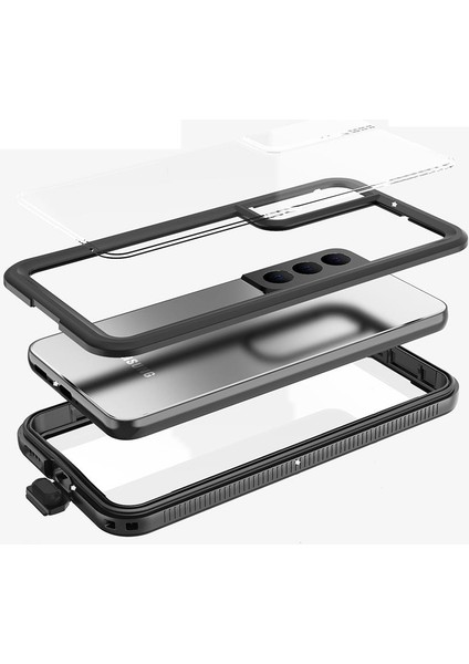 Samsung Galaxy S22 Plus Uyumlu Su Geçirmez Kılıf - Anti Shock - Tam Uyumlu - 2 Parça fırsatları