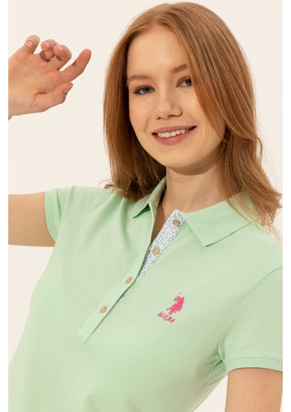 Kadın Mint Basic T-Shirt 50246287-VR090