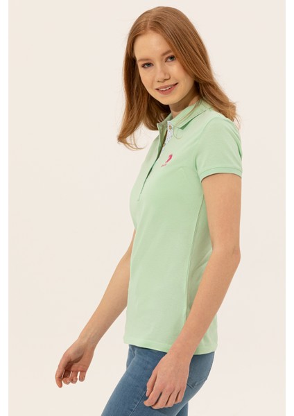 Kadın Mint Basic T-Shirt 50246287-VR090