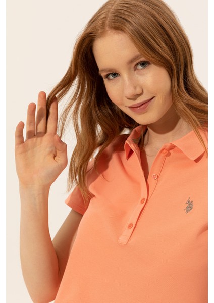 Kadın Somon Basic T-Shirt 50246272-VR047 fiyatları